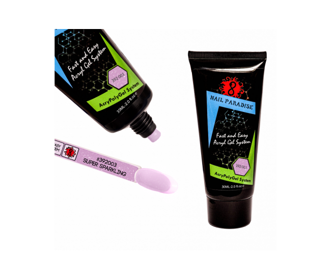 Super Sparkling AcryPolyGel with shimmer 392003 60ml